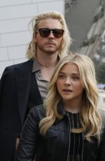 CHLOE MORETZ at Louis Vuitton Fashion Show in Paris