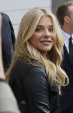 CHLOE MORETZ at Louis Vuitton Fashion Show in Paris