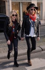 CHLOE MORETZ Out and About in Paris