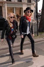 CHLOE MORETZ Out and About in Paris