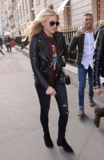 CHLOE MORETZ Out and About in Paris