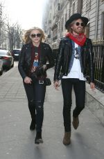 CHLOE MORETZ Out and About in Paris