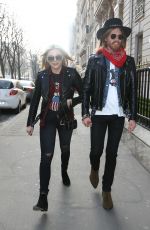 CHLOE MORETZ Out and About in Paris