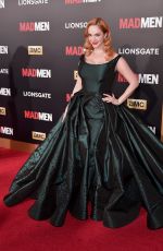 CHRIATINA HENDRICKS at Mad Men Final 7 Episodes Celebration in los Angeles