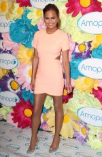 CHRISSY TEIGEN at Glass-Slipper-Ready" Pedicure Event in New York