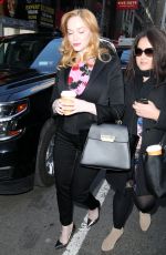 CHRISTINA HENDRICKS Arrives at Todya Show in New York 2303