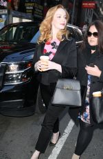 CHRISTINA HENDRICKS Arrives at Todya Show in New York 2303