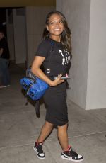 CHRISTINA MILIAN Arrives at Spagattini Italian Restaurant in Beverly Hills