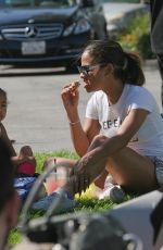 CHRISTINA MILIAN at a Park in Studio City