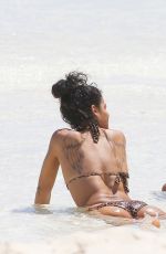 CHRISTINA MILIAN in Bikini at a Beach in Cancun 1803
