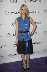 CLAIRE DANES at Homeland at 32nd Annual Paleyfest in Hollywood