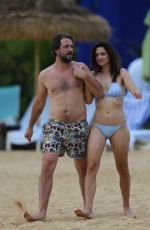 CRYSTAL REED in Bikini on the Beach in Hawaii