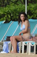 CRYSTAL REED in Bikini on the Beach in Hawaii