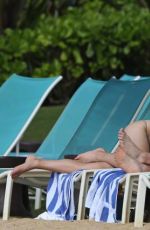 CRYSTAL REED in Bikini on the Beach in Hawaii