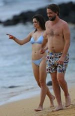 CRYSTAL REED in Bikini on the Beach in Hawaii