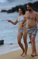 CRYSTAL REED in Bikini on the Beach in Hawaii