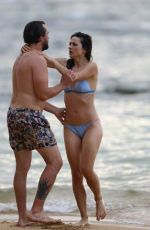 CRYSTAL REED in Bikini on the Beach in Hawaii