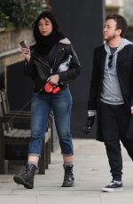 DAISY LOWE Out and About in London 0903