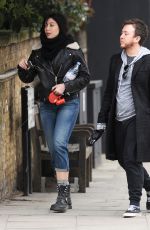 DAISY LOWE Out and About in London 0903