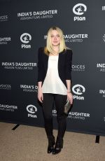DAKOTA FANNING at India