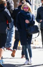 DAKOTA FANNING Out and About in New York