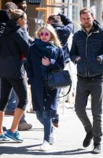 DAKOTA FANNING Out and About in New York