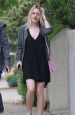 DAKOTA FANNING Out and About in Studio City 2103