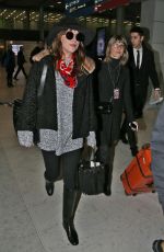 DAKOTA JOHNSON at Charles De Gaulle Airport in France