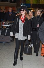 DAKOTA JOHNSON at Charles De Gaulle Airport in France