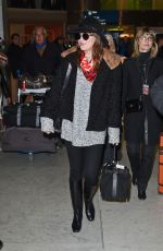 DAKOTA JOHNSON at Charles De Gaulle Airport in France