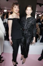 DAKOTA JOHNSON at Christian Dior Fashion Show in Paris