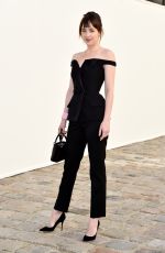 DAKOTA JOHNSON at Christian Dior Fashion Show in Paris