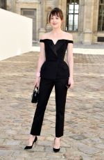 DAKOTA JOHNSON at Christian Dior Fashion Show in Paris