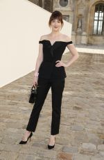 DAKOTA JOHNSON at Christian Dior Fashion Show in Paris