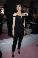 DAKOTA JOHNSON at Christian Dior Fashion Show in Paris