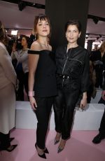 DAKOTA JOHNSON at Christian Dior Fashion Show in Paris