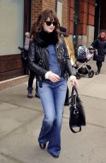 DAKOTA JOHNSON Leaves Her Hotel in New York 2602