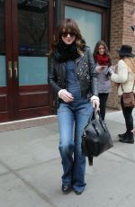 DAKOTA JOHNSON Leaves Her Hotel in New York 2602
