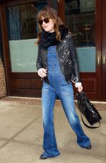 DAKOTA JOHNSON Leaves Her Hotel in New York 2602