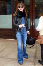 DAKOTA JOHNSON Leaves Her Hotel in New York 2602