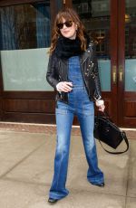 DAKOTA JOHNSON Leaves Her Hotel in New York 2602