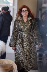 DEBRA MESSING Out Shopping in New York 1803