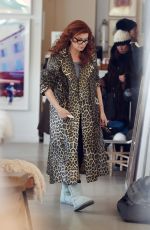 DEBRA MESSING Out Shopping in New York 1803