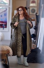 DEBRA MESSING Out Shopping in New York 1803