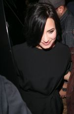 DEMI LOVATO at 1st Annual Lovato Scholarship Benefit in Los Angeles