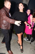 DEMI LOVATO at 1st Annual Lovato Scholarship Benefit in Los Angeles