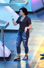 DEMI LOVATO at Disneyland in Anaheim 1803