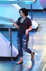 DEMI LOVATO at Disneyland in Anaheim 1803
