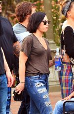 DEMI LOVATO at Disneyland in Anaheim 1803