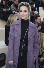 DIANNA AGRON at Louis Vuitton Fashion Show in Paris